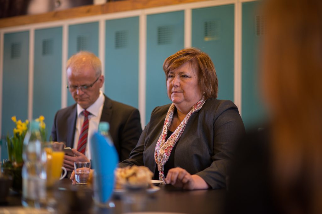 Anna Komorowska i Piotr Litwa. Kolejne ujęcie.